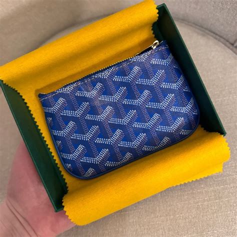 NWT GOYARD Sénat Nano Key Pouch Coin Purse Keychain